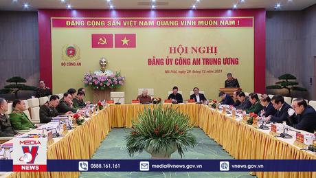 Tổng Bí thư dự Hội nghị Đảng ủy Công an Trung ương