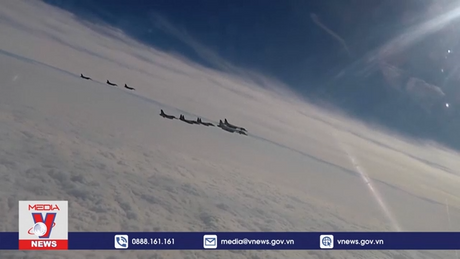 Mỹ - Nhật – Hàn tập trận không quân ba bên