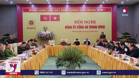 Khai mạc Hội nghị Đảng ủy Công an Trung ương năm 2023 