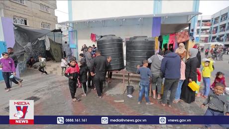UNICEF báo động về khủng hoảng nước sạch tại Gaza