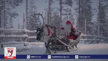 Cập nhật hành trình di chuyển của Ông già Noel