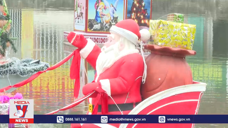 Không khí chào đón Giáng sinh ở Ninh Bình