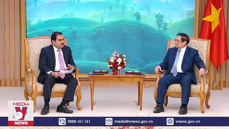 Thủ tướng tiếp Chủ tịch Tập đoàn Adani, Ấn Độ