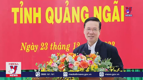 Chủ tịch nước thăm xã nông thôn mới Bình Thuận, Quảng Ngãi 