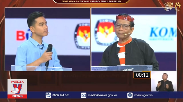 Tranh luận trực tiếp của các ứng viên phó Tổng thống Indonesia