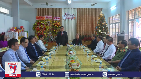 Phó Chủ tịch Quốc hội Trần Thanh Mẫn chúc mừng Giáng sinh Giáo phận Cần Thơ