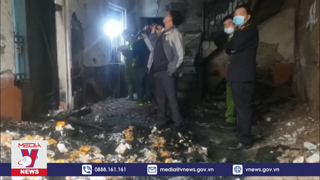 Ba người tử vong trong vụ hỏa hoạn nghiêm trọng tại Vĩnh Phúc