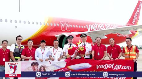 Vietjet có thêm tàu bay mới phục vụ hành khách
