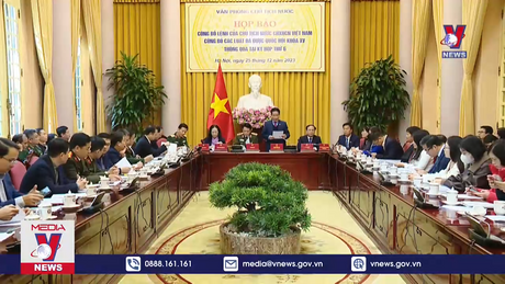 Công bố Lệnh của Chủ tịch nước về 7 luật vừa được Quốc hội thông qua