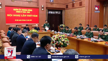 Tổng Bí thư Nguyễn Phú Trọng chủ trì Hội nghị Quân ủy Trung ương