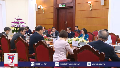 Thường trực Ban Bí thư hội đàm với đại biểu Đảng Cộng sản Nhật Bản