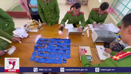 Điện Biên bắt đối tượng vận chuyển 12.000 viên ma túy