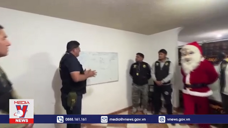 “Ông già Noel” bắt tội phạm ma túy