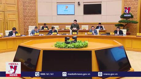 Chính phủ họp chuyên đề xây dựng pháp luật tháng 12 