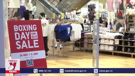 Sôi động ngày hội mua sắm Boxing day tại Australia