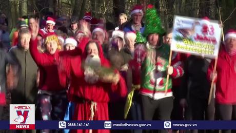 Vui nhộn cuộc đua “giảm béo” hậu Giáng sinh