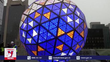 Thiết kế mới của quả cầu pha lê trên Quảng trường Thời đại