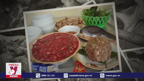 Cảnh báo các bệnh truyền qua thực phẩm