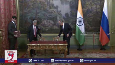 Ngoại trưởng Ấn Độ hội kiến Tổng thống Nga