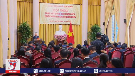 Hội nghị triển khai nhiệm vụ 2024 của Văn phòng Chủ tịch nước