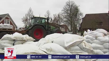 Đức ban bố cảnh báo thiên tai nhằm ứng phó với lũ lụt