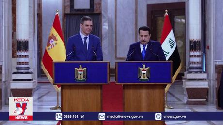 Tây Ban Nha và Iraq tăng cường hợp tác