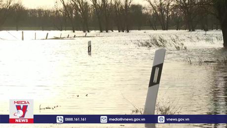 Nhiều dòng sông ở Đức tràn bờ sau những trận mưa lớn