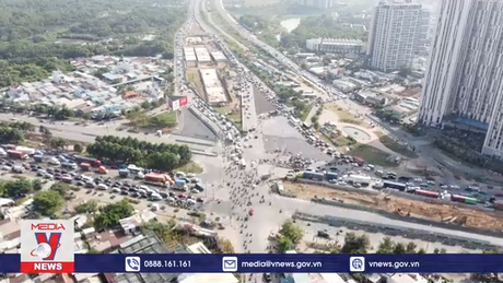 Cửa ngõ TP.HCM thông thoáng trong ngày đầu nghỉ lễ