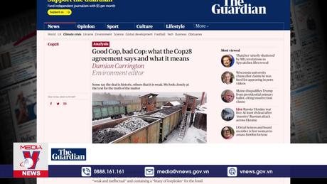 Điểm báo quốc tế cuối tuần ngày 30/12/2023