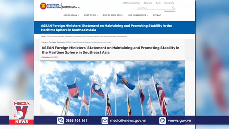 ASEAN ra tuyên bố về không gian biển ở Đông Nam Á