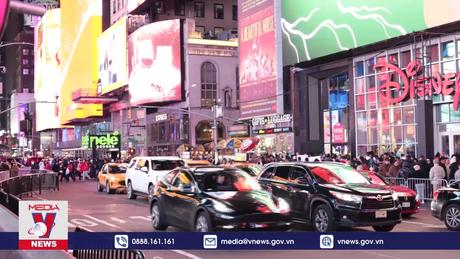 New York sẵn sàng cho đại tiệc Quả cầu rơi chào đón năm mới 2024