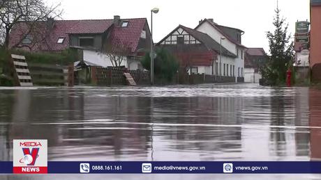 Đức dự báo tiếp tục có mưa lớn tại các khu vực đang ngập lụt