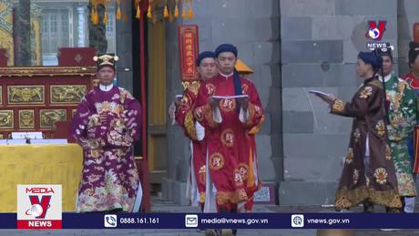 Công bố Festival Huế 2024 và tái hiện Lễ Ban sóc triều Nguyễn