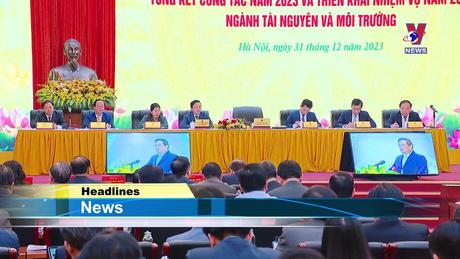 Bản tin tiếng Anh ngày 31/12/2023