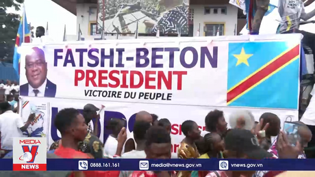 Tổng thống CHDC Congo Felix Tshisekedi tái đắc cử