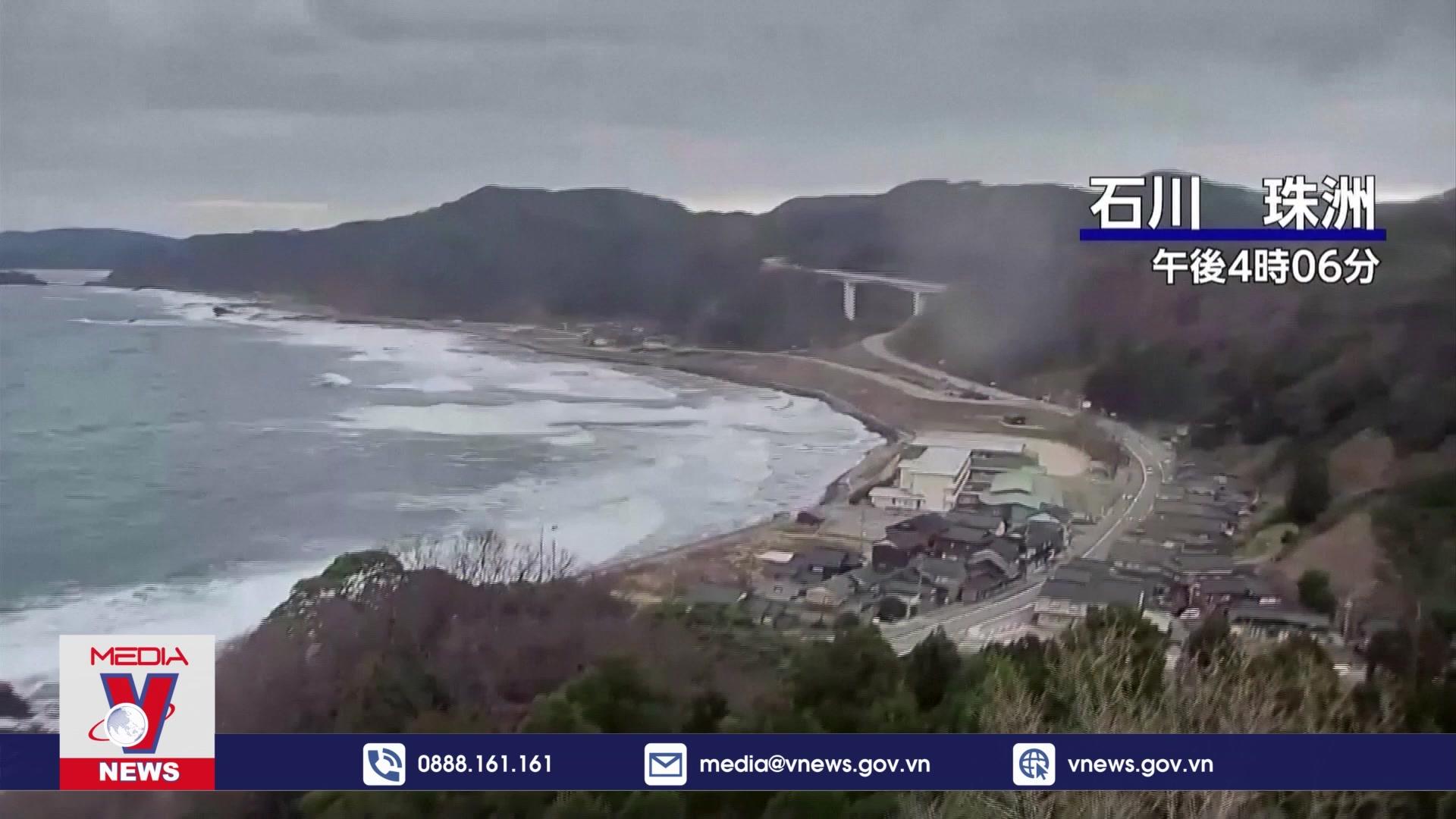 Động đất gây sóng thần tại Nhật Bản