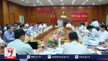 Chủ tịch Quốc hội làm việc với Ban thường vụ Tỉnh ủy Bà Rịa - Vũng Tàu