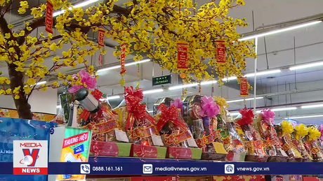 Hàng Tết lên kệ sớm phục vụ người tiêu dùng