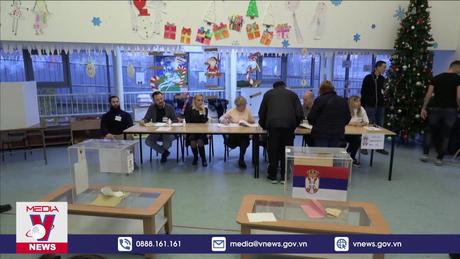 Serbia cập nhật kết quả bầu cử Quốc hội và địa phương