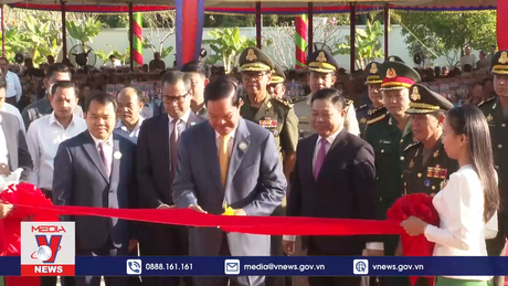 Khánh thành trụ sở Trung ương Hội Cựu chiến binh Campuchia