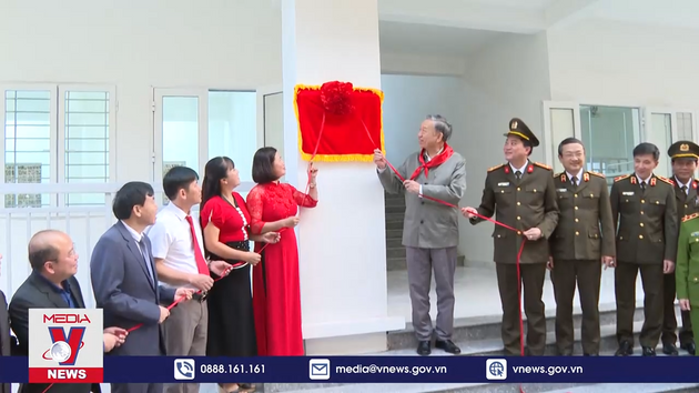 Khánh thành nhà bán trú cho cho học sinh tại Lai Châu