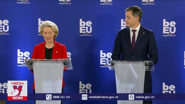 Bỉ chính thức đảm nhận chức Chủ tịch Hội đồng EU
