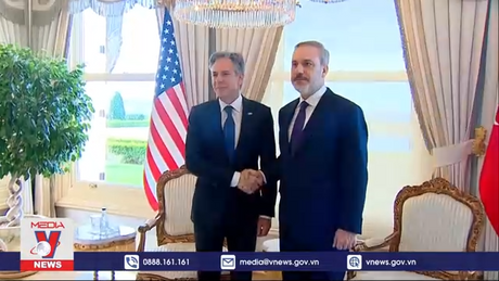 Ngoại trưởng Mỹ và Thổ Nhĩ Kỳ thảo luận tình hình Gaza