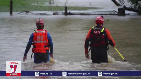 Bão lớn gây lũ lụt nghiêm trọng tại Australia