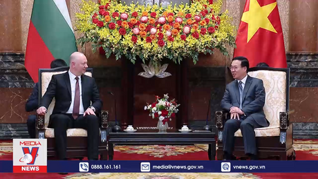 Chủ tịch nước Võ Văn Thưởng tiếp Chủ tịch Quốc hội Bulgaria