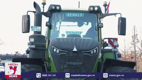 Gián đoạn giao thông nghiêm trọng tại Đức do biểu tình