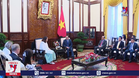 Chủ tịch nước Võ Văn Thưởng tiếp Đại sứ New Zealand 