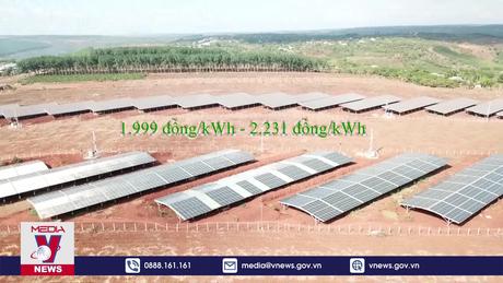 Giá mua điện mặt trời mái nhà năm 2024