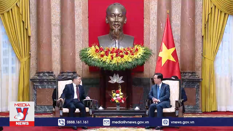 Chủ tịch nước tiếp Trưởng Ban Tuyên truyền Trung ương Đảng Cộng sản Trung Quốc