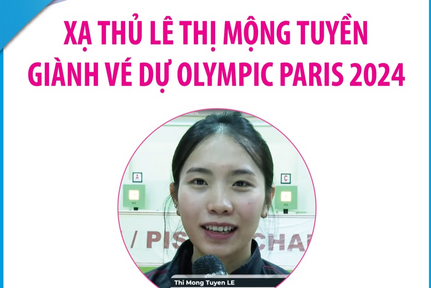 Xạ thủ Lê Thị Mộng Tuyền giành vé dự Olympic Paris 2024